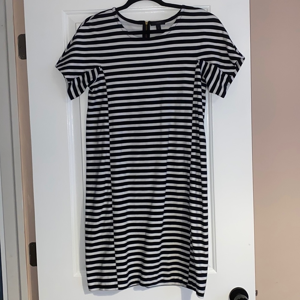J.Crew Striped Mini Dress